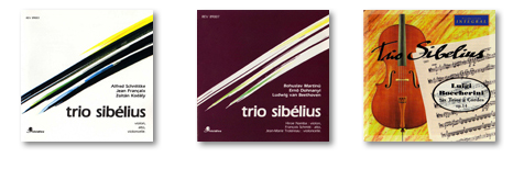 enregistrements du Trio Sibélius